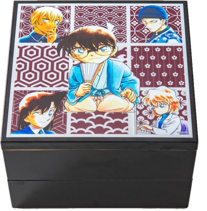 名探偵コナンおせち」重箱 - 「名探偵コナンおせち」登場、コナンの