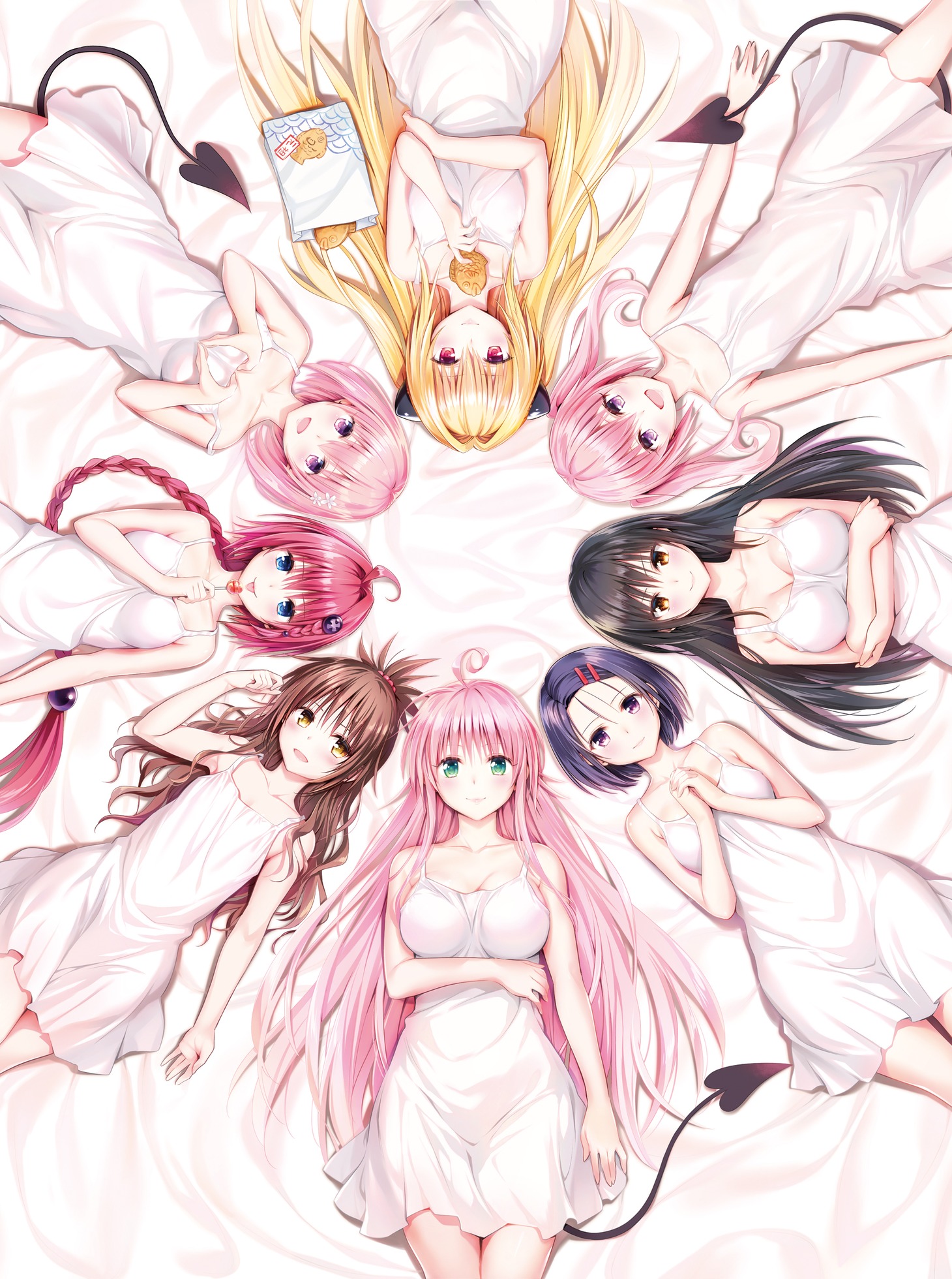 「To LOVEる-とらぶる-15周年記念原画展」描き下ろしメインビジュアル (c)矢吹健太朗・長谷見沙貴／集英社