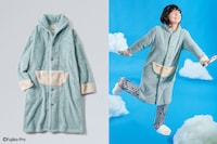 「ドラえもん まるで毛布に包まれているようなあたたかさ ふわふわドラえもんスリーパー〈ブルー〉」