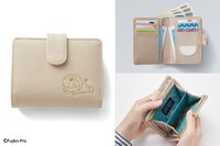 「ドラえもん キラリ箔が大人顔の二つ折り財布」