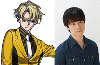 フィン・オールドマン（CV：佐藤元）
本作の主人公でハイカードの新人。明るくやんちゃな気質で素行はあ まり良くない。トラブルに慣れており物怖じしない性格。幼い頃に事故で 家族を失い孤児院で育つ。視力が異常に良く集中力もずば抜けており、時が止まったかのように対象物を見ることができる。