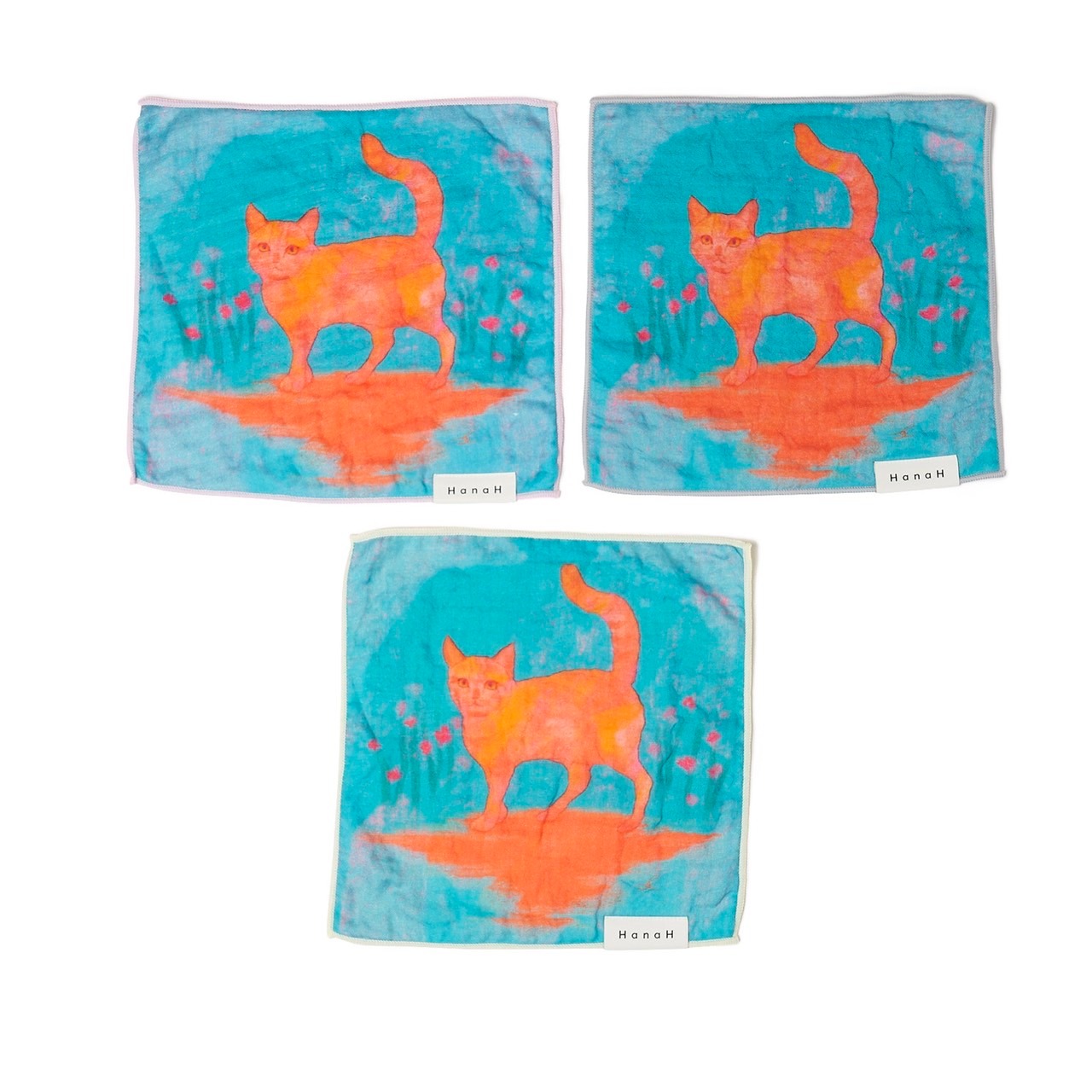 「HanaH×藍にいなMISO HAND TOWEL」