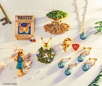 映画「天空の城ラピュタ」をイメージしたアクセサリーシリーズ。