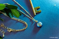 「天空の城ラピュタ ネックレス 飛行石」