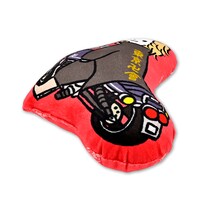 「ダイカットクッション（佐野万次郎）」