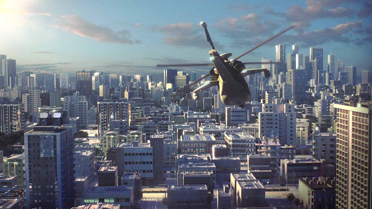 「攻殻機動隊 SAC_2045 持続可能戦争」劇場予告編より。