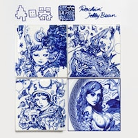 「寺田器 X Rockin'Jelly Bean」のメインビジュアル。