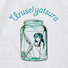 「ボトルの中のラム Tシャツ」にプリントされた絵柄。(c)高橋留美子／小学館