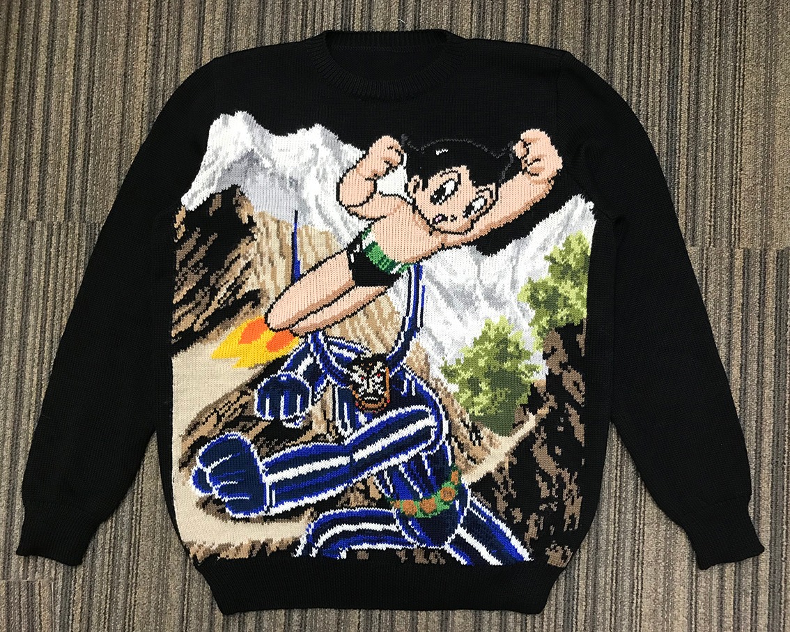 編み物☆堀ノ内によるトリビュート作品。(c)編み物☆堀ノ内 (c)手塚プロダクション