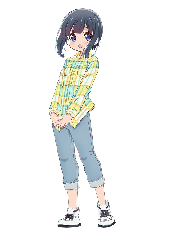 海凪ひよりの私服ver.イラスト。