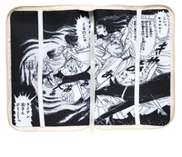 「王家の紋章 コミックポーチコレクション」の内側。