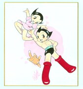 内山亜紀によるトリビュート作品。(c)内山亜紀 (c)手塚プロダクション