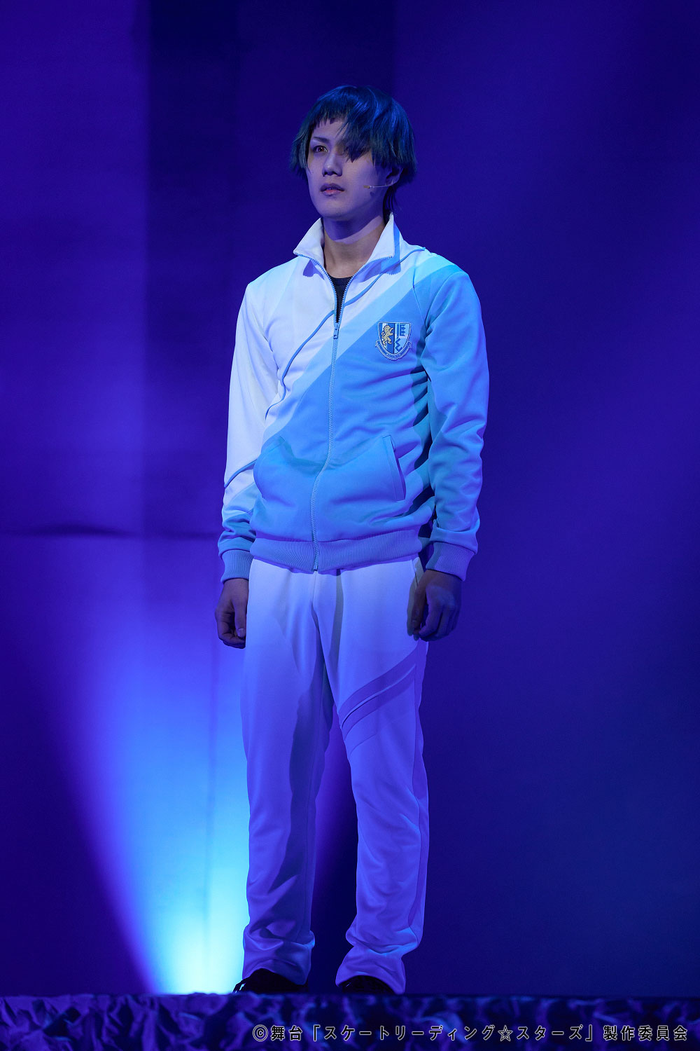 舞台「LIVE STAGE『スケートリーディング☆スターズ』」ゲネプロの公演写真。(c)舞台「スケートリーディング☆スターズ」製作委員会