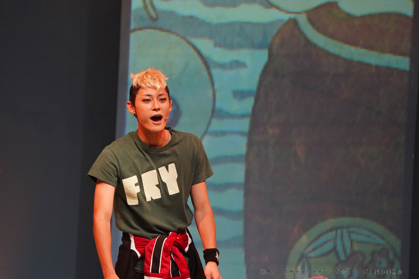 舞台「LIVE STAGE『スケートリーディング☆スターズ』」ゲネプロの公演写真。(c)舞台「スケートリーディング☆スターズ」製作委員会