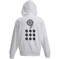 「NARUTO-ナルト- 疾風伝 オビト十尾人柱力パーカー/WHITE」の背面。