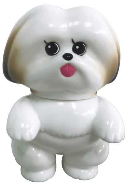 モコゾウのソフビ人形。