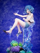 「海咲野くくる ＆ 宮沢風花 1/7スケールフィギュアセット」のくくるのフィギュア。