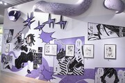 「『鬼滅の刃』吾峠呼世晴原画展」の様子。