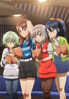 TVアニメ「CUE!」のキービジュアル「Flower」。