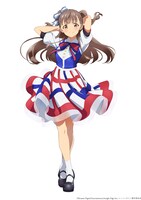 玉城杏夏（CV：蟹沢萌子）
『TiNgS』のメンバー。安定した歌唱力とダンス力で「TiNgS」を支える。可愛い外見とは似使わない冷静な性格で、時折メンバーや直輝に厳しい発言も。 (c)Konami Digital Entertainment,Straight Edge Inc./シャインポスト製作委員会