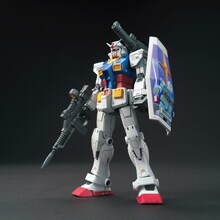 「HG 1/144 RX-78-02 ガンダム（GUNDAM THE ORIGIN版） 安彦良和/機動戦士ガンダム THE ORIGIN展 Edition」