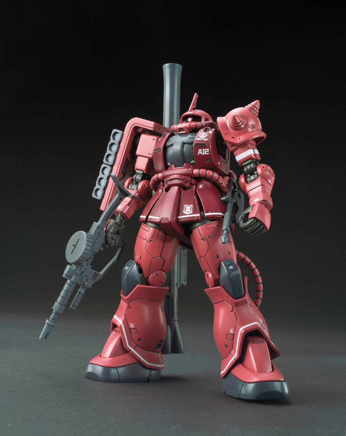 Hg 1 144 Ms 06s シャア専用ザクii 赤い彗星ver 安彦良和 機動戦士ガンダム The Origin展 Edition 500点以上の原画並ぶ ガンダム The Origin展 ラストシューティング の感動蘇る 画像 動画ギャラリー 31 36 コミックナタリー