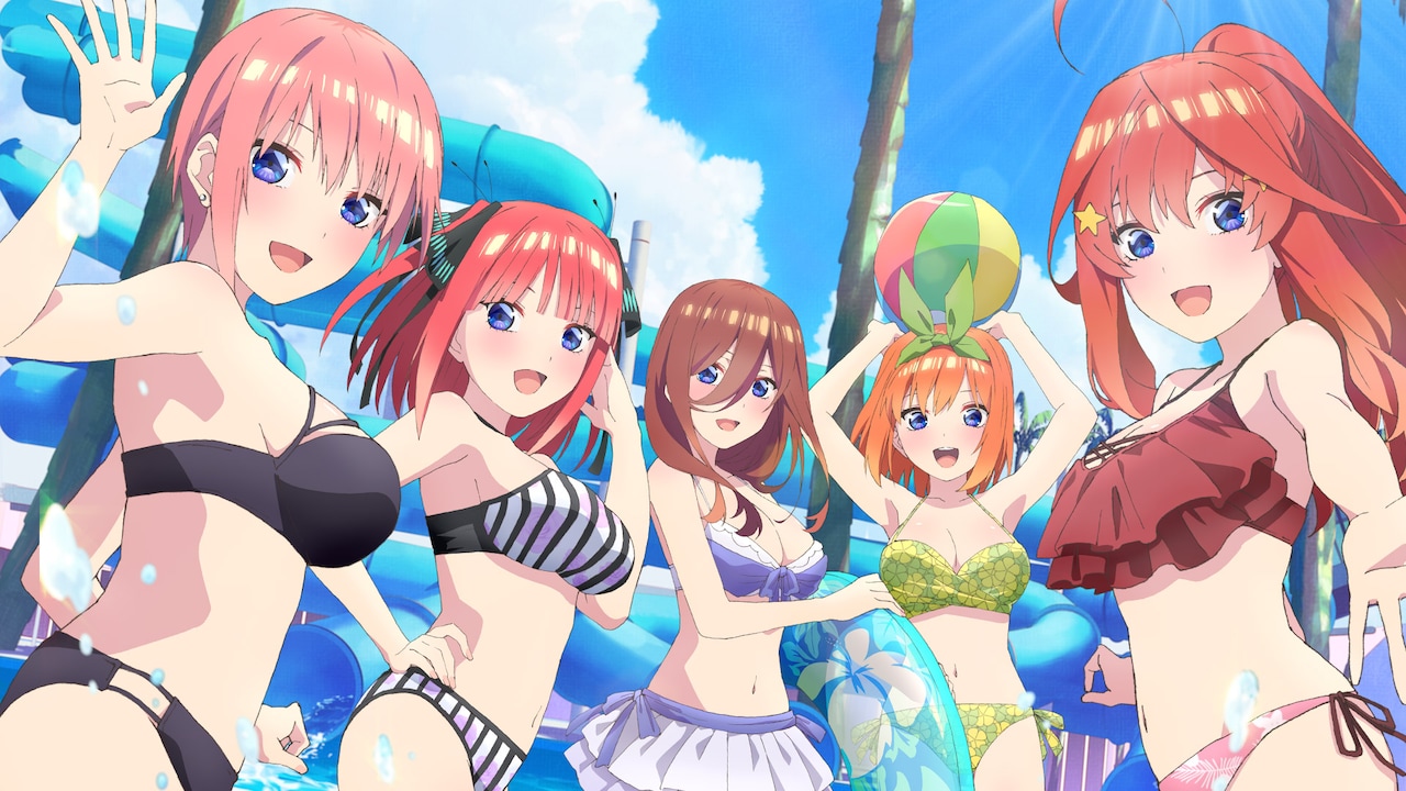 アニメムック　映画 五等分の花嫁 B5キャラファイングラフ キービジュアル 映画「五等分の花嫁」キービジュアル - 映画「五等分の花嫁」来