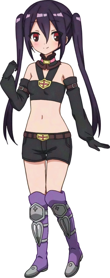 ラキラ（CV：石見舞菜香）。職業・戦士。RPG不動産社員。戦士としての圧倒的な腕前とは裏腹に、かわいらしく振舞おうとする面を持つ。実は、かなりの恥ずかしがり屋。好きなことは、お料理、お掃除、家事全般。ルフリアのことが大好きだが、実際に甘えてくるのはルフリアのほう。