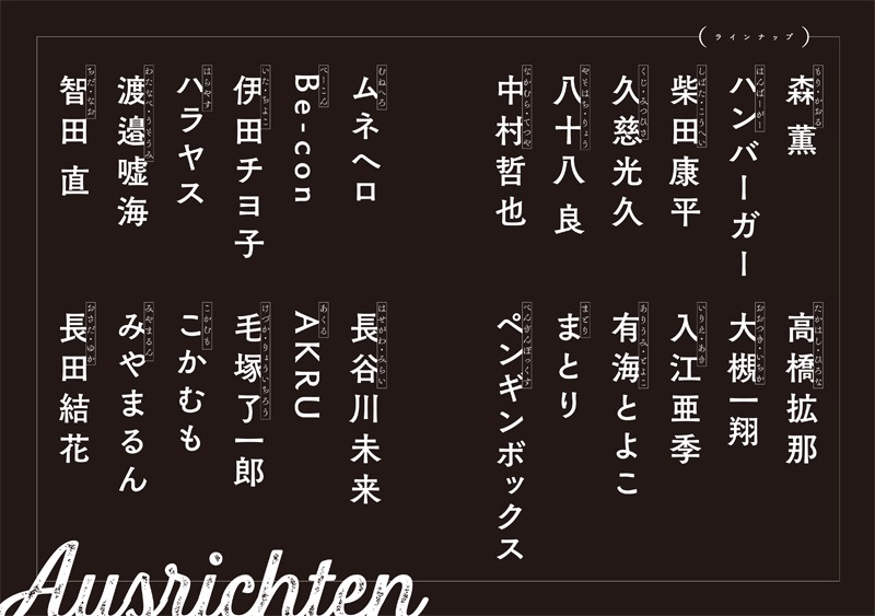 「青騎士カタローク」目次