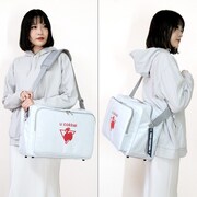 「ハイキュー!! オリジナルスポーツバッグ『影山飛雄モデル』」使用イメージ