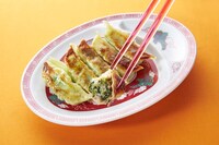 「ザク切り野沢菜漬け餃子」