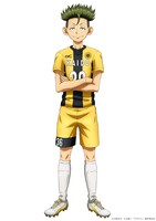 大友栄作（CV：橘龍丸）。アシト、橘と同じセレクション組。チーム全体に気を配るムードメーカー的存在。試合前はガチガチに緊張するが、いざ試合が始まると冷静沈着な判断力でチームをコントロールするミッドフィルダー。普段はお調子者で女の子にモテようと必死だが、努力虚しく空回りしている。