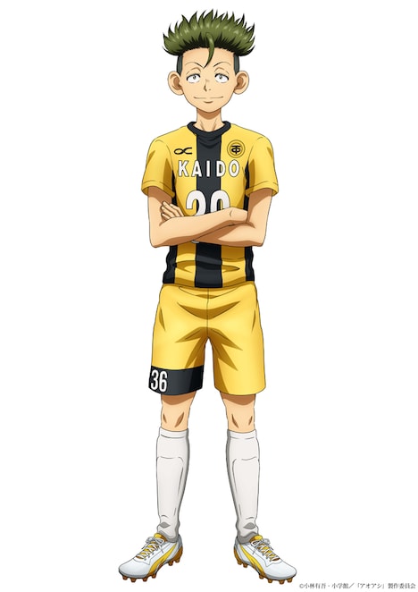 大友栄作（CV：橘龍丸）。アシト、橘と同じセレクション組。チーム全体に気を配るムードメーカー的存在。試合前はガチガチに緊張するが、いざ試合が始まると冷静沈着な判断力でチームをコントロールするミッドフィルダー。普段はお調子者で女の子にモテようと必死だが、努力虚しく空回りしている。