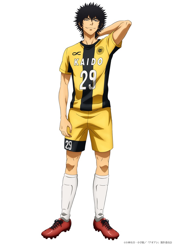 本木遊馬（CV：榎木淳弥）。エスペリオンジュニアユースからの昇格組。試合内外問わずよくしゃべる、八重歯がトレードマークのお調子者。ポジションはフォワードで、1年生ながら1軍レギュラーに食い込む実力者。エスペリオンのメインスポンサーである海堂電気の社長令嬢・杏里とは幼なじみだが、一方的に嫌われている模様。