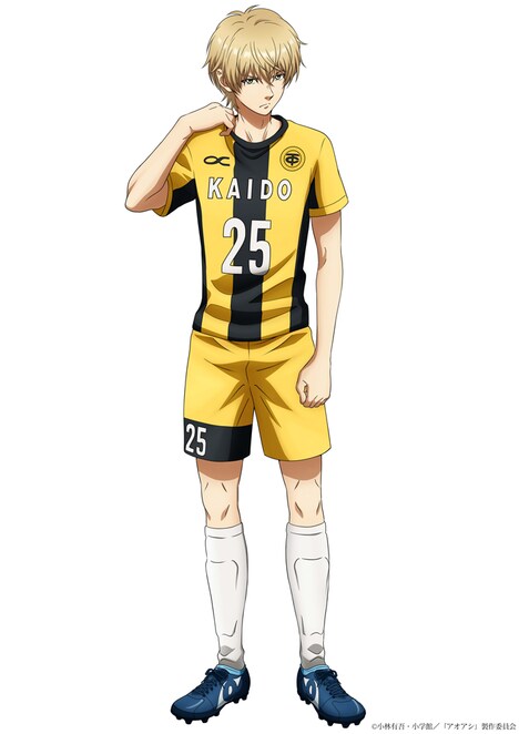 朝利マーチス淳（CV：加藤渉）。エスペリオンジュニアユースからの昇格組。イギリス人の父親と日本人の母親を持つクールな金髪美少年。攻撃が得意なサイドバック。プライドが非常に高く、技術の劣るアシトがユースに所属することに納得していない。そのため、見下したような言動を取ることも。