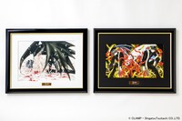 左から「『X -エックス-』キャラファイングラフ 司狼神威ver.」、「『X-エックス-』キャラファイングラフ 神威＆封真ver.」。