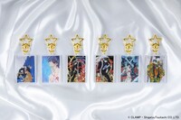 C賞のアクリルチャーム全6種。