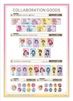 「映画トロピカル～ジュ！プリキュア 雪のプリンセスと奇跡の指輪！」コラボカフェのグッズ。