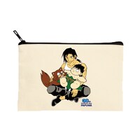 キャンバスフラットポーチ。税込2200円。