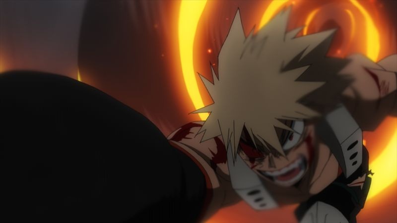 劇場アニメ「僕のヒーローアカデミア THE MOVIE ワールド ヒーローズ ミッション」の場面カット。