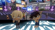 トークイベント「江戸川コナン×安室透 スペシャルトーク in バーチャル渋谷」の様子。(c)KDDI・au 5G / バーチャル渋谷 au 5G ハロウィーンフェス 2021