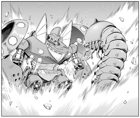 「新訳ゴーダム～ゴワッパー5～」カット (c)タツノコプロ