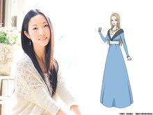 左から伊藤静、エリザベス。