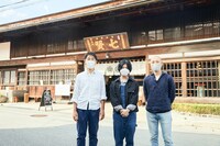 コラボ日本酒作りの様子。