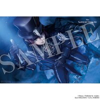 スマートフォンゲーム「ディズニー ツイステッドワンダーランド」ポスターのサンプル。