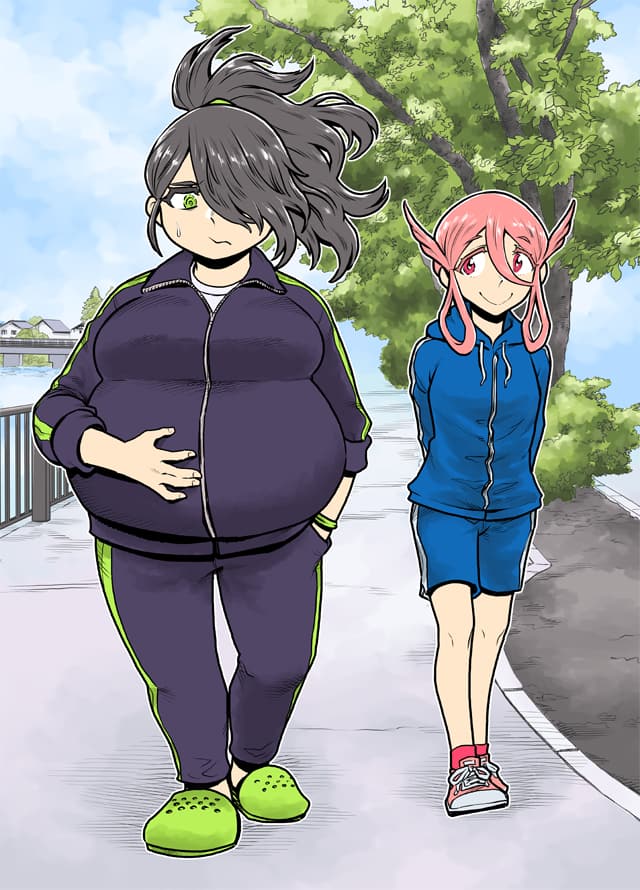 ちょっぴり太ってしまった疫病神が人間界で人助け ツナミノユウ新連載がコミプレで コミックナタリー