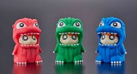 「ムービーモンスターシリーズ ゴジハムくん」3種。