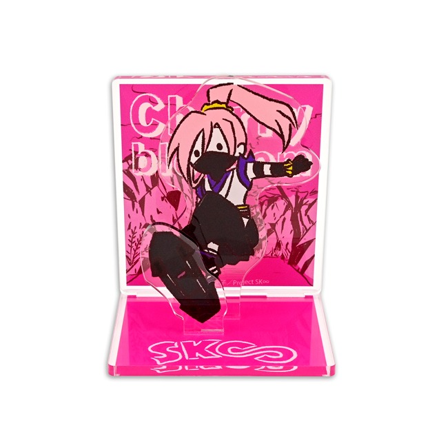 「SK∞ エスケーエイト｜アクリルジオラマ（Cherry blossom）」