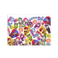 「SK∞ エスケーエイト｜クリアポーチ（ステッカー総柄）」