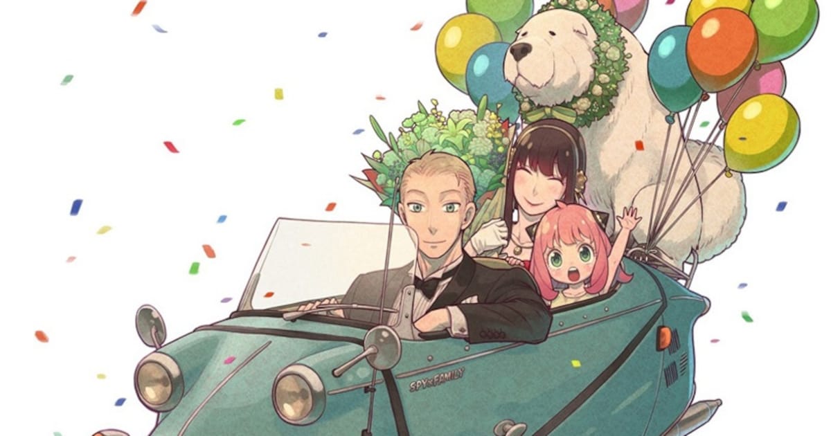 SPY×FAMILY」アニメ化記念、遠藤達哉のお祝いイラスト到着！プレゼント 